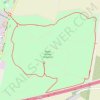 Sutton Manor Woodland Loop Walk trail, distance, elevation, map, profile, GPS track