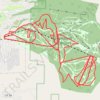 Steamboat Ski Resort trail, distance, elevation, map, profile, GPS track