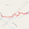 Palisade Falls Hiking Trail in Custer Gallatin National Forest trail, distance, elevation, map, profile, GPS track