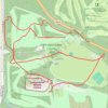 Camperdown Park trail, distance, elevation, map, profile, GPS track