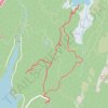 Stahahe High Peak and Island Pond Loop Hike trail, distance, elevation, map, profile, GPS track