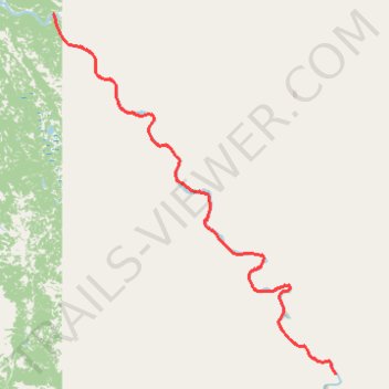 Teslin River Canoe trail, distance, elevation, map, profile, GPS track