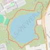 Princess Vlei Loop Trail trail, distance, elevation, map, profile, GPS track